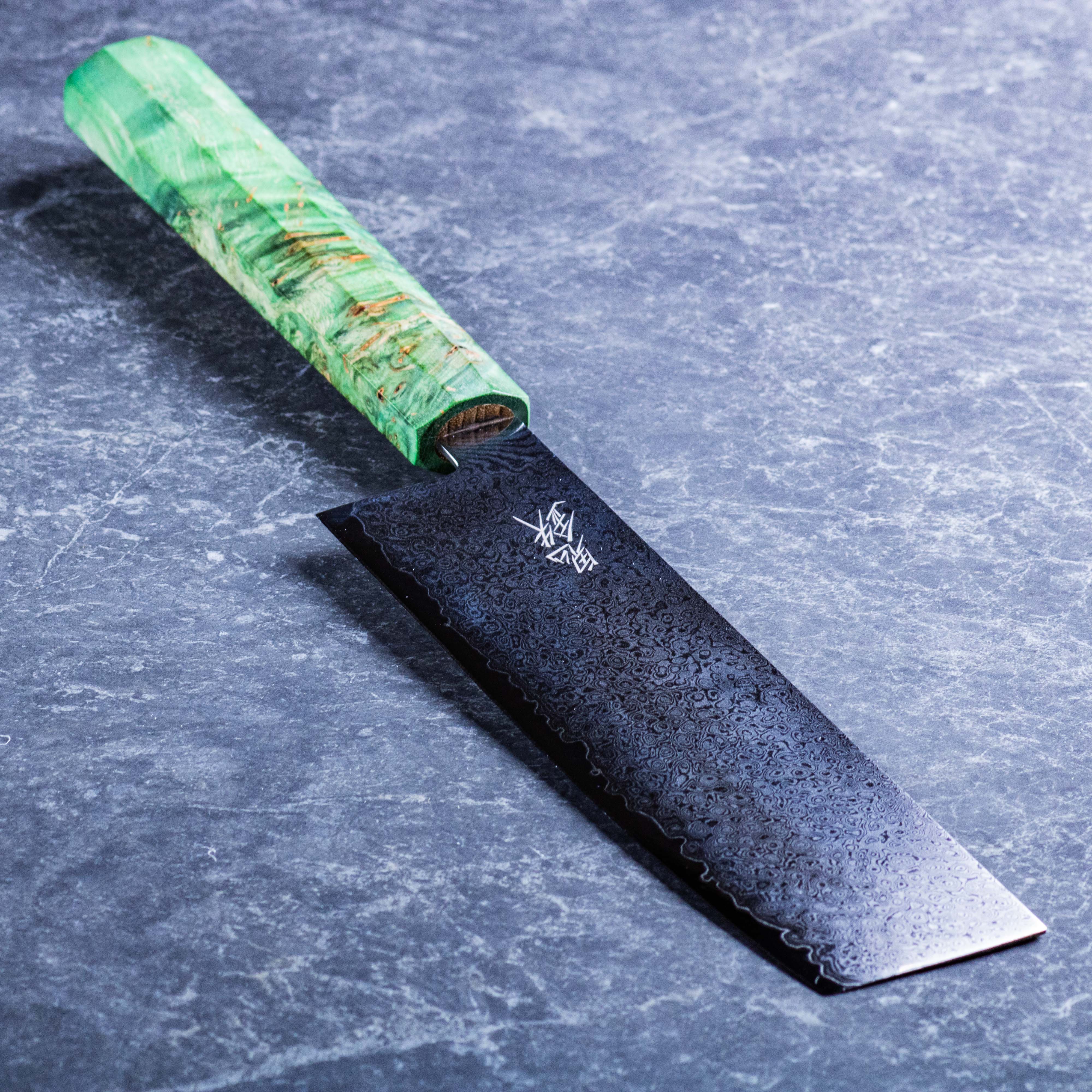 菜切 VG10 ダマスカス 170mm スタビライズウッド
